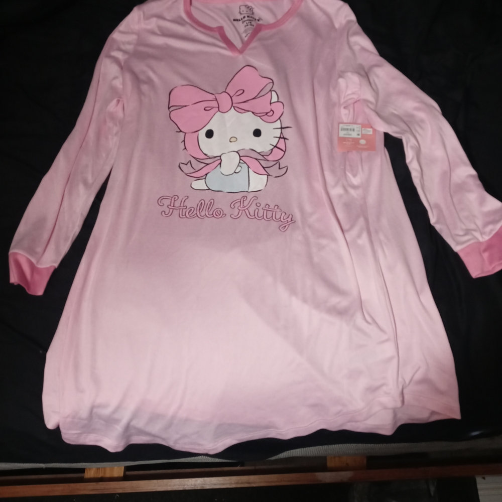 Hello Kitty Pink Nightgown for Kids